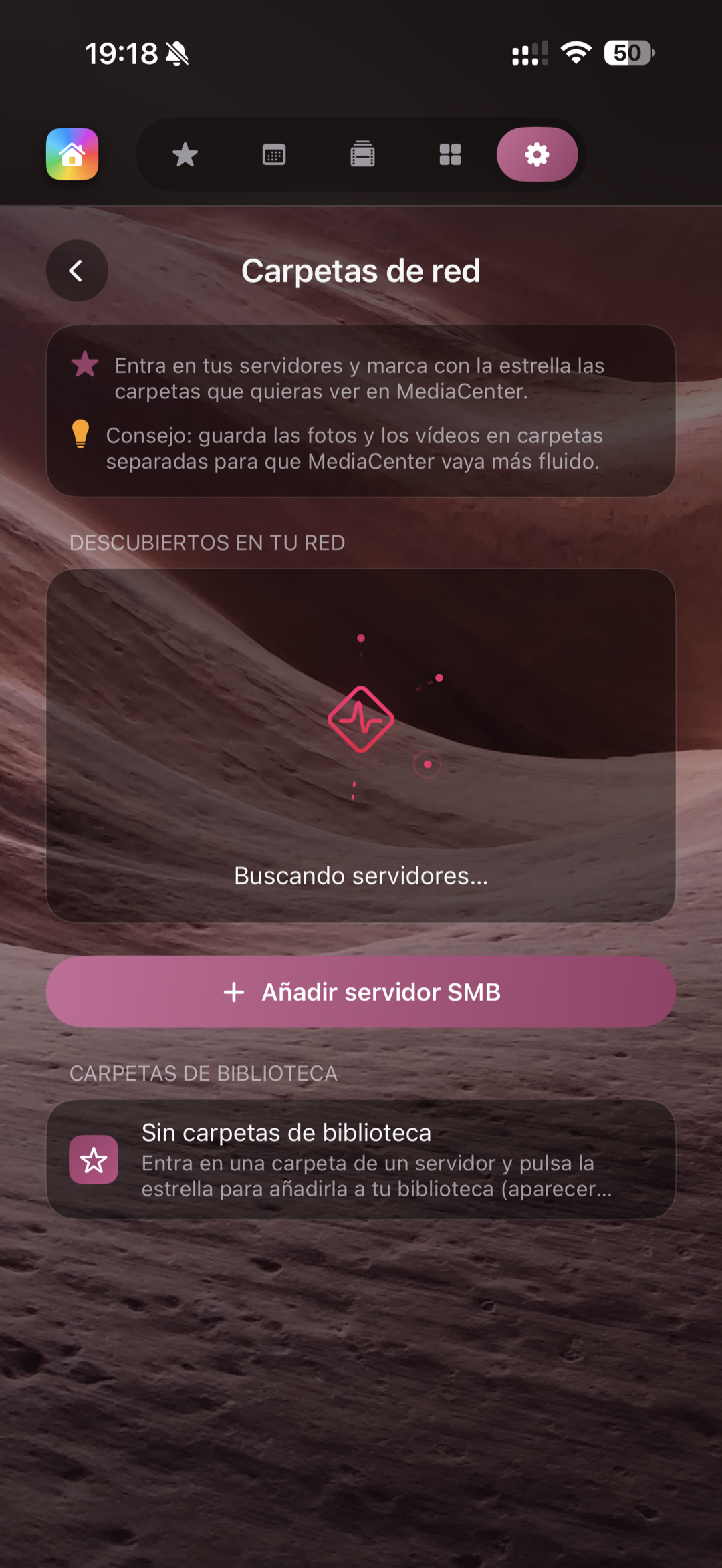 Carpetas de red